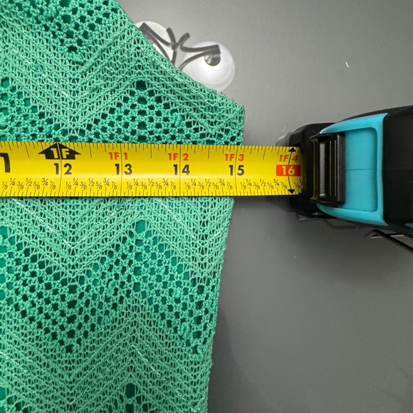 Women’s Maggie Breen Brand Green Sleeveless Dress *SEE NOTES* - Picture 11 of 13